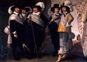 officers of the witte vendel in delft in 1648